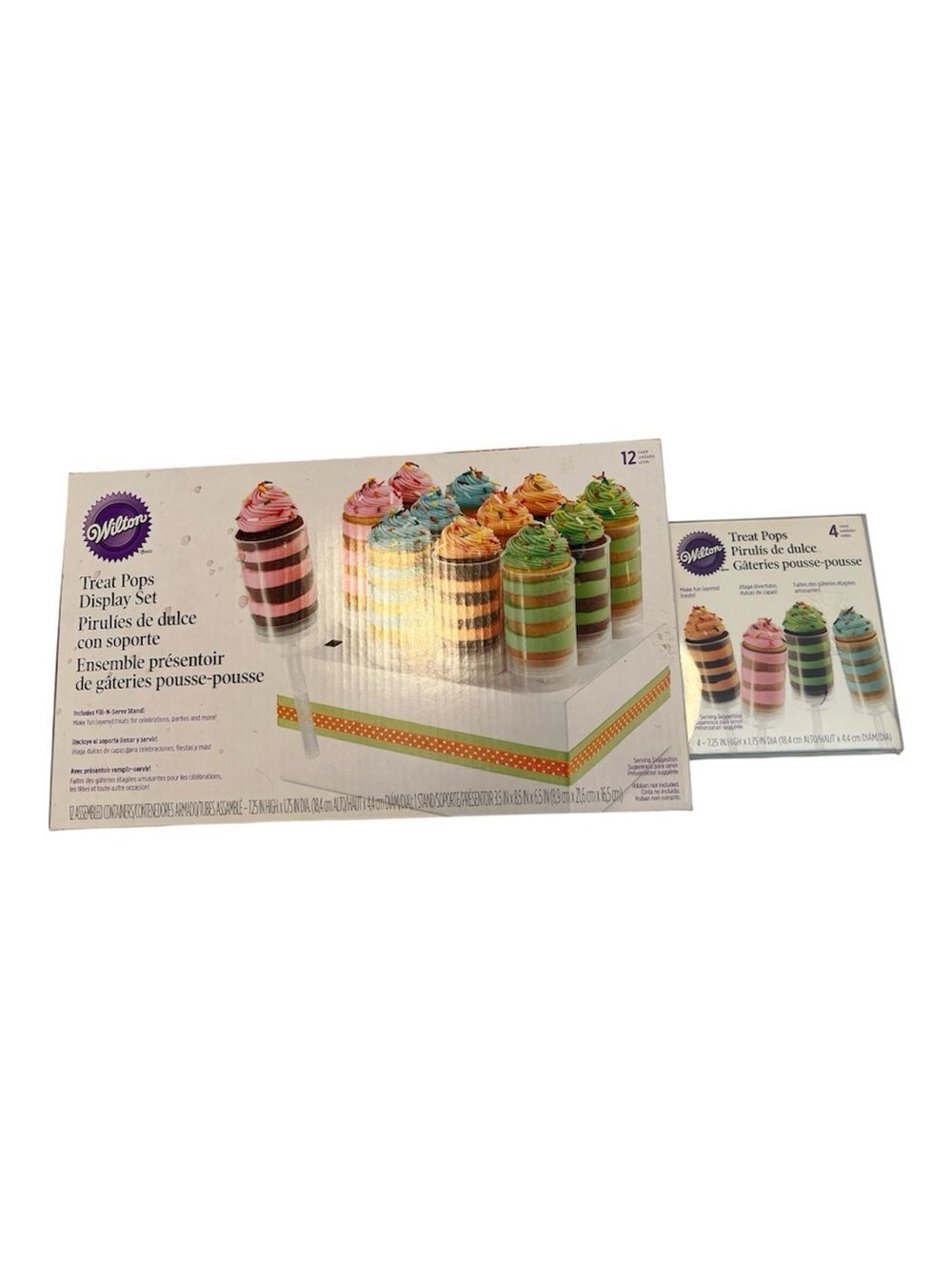NIB Wilton Treat Pops Maker Display Set with extra Treat Pops and Stand